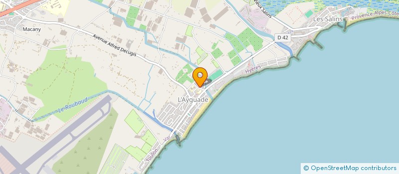 localisation de l'entreprise LES NOBILIS HYEROIS à HYERES