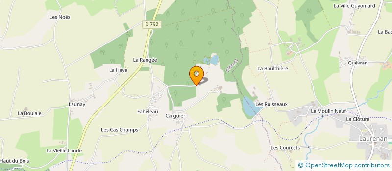 localisation de l'entreprise LES NOCES.NET  PLEMET