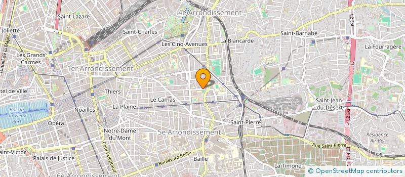 localisation de l'entreprise LES NOCTILUQUES à MARSEILLE