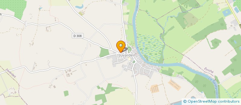 localisation de l'entreprise LES NOIRETTES  JUVARDEIL
