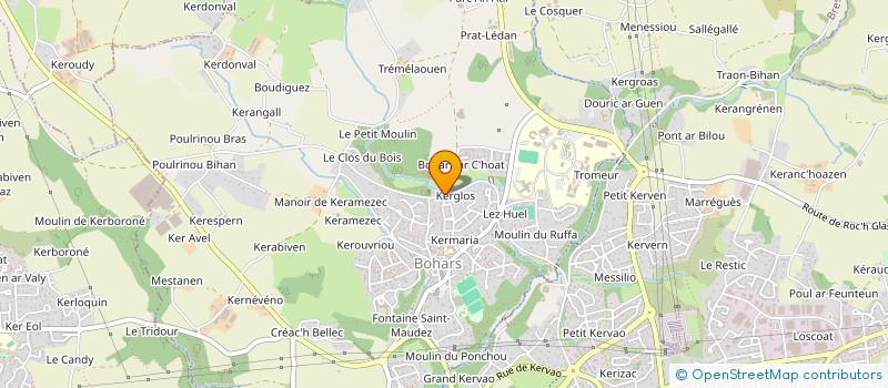 localisation de l'entreprise LES NOISETIERS  BOHARS