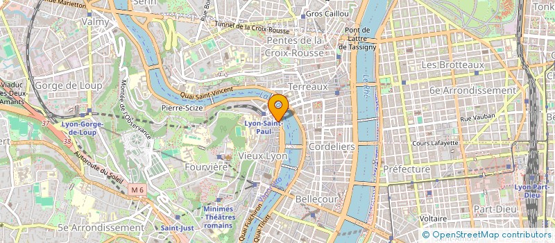 localisation de l'entreprise LES NOIX DE COCO à LYON