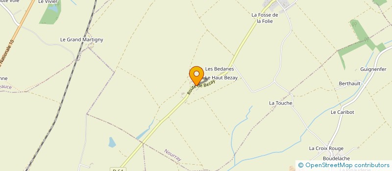localisation de l'entreprise LES NOIX DE L'ENFER à NOURRAY