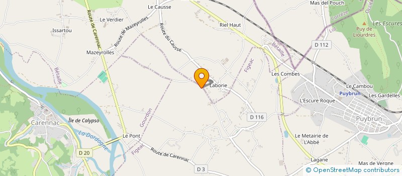 localisation de l'entreprise LES NOIX DE LA VALLEE  BETAILLE