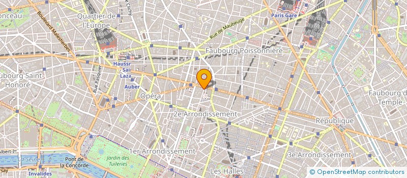 localisation de l'entreprise LES NOMADES  PARIS