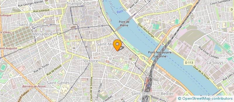localisation de l'entreprise LES NOMADES DU JEU  BORDEAUX