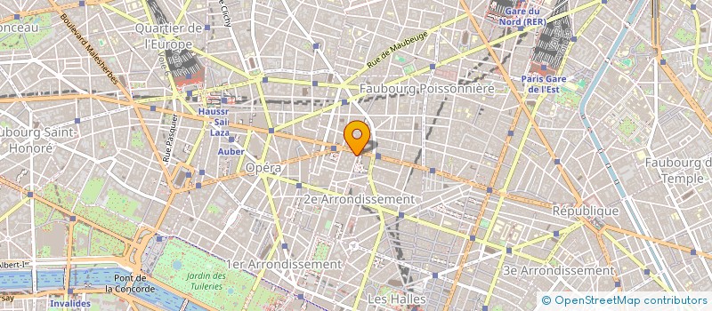 localisation de l'entreprise LES NOMADES IMMOBILIER  PARIS