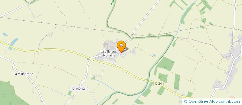 localisation de l'entreprise LES NONAINS à SENONCHES