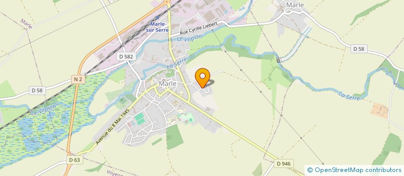 localisation de l'entreprise LES NONNETTES  REIMS