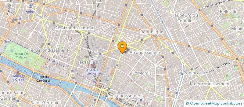 localisation de l'entreprise LES NORGANDS à PARIS