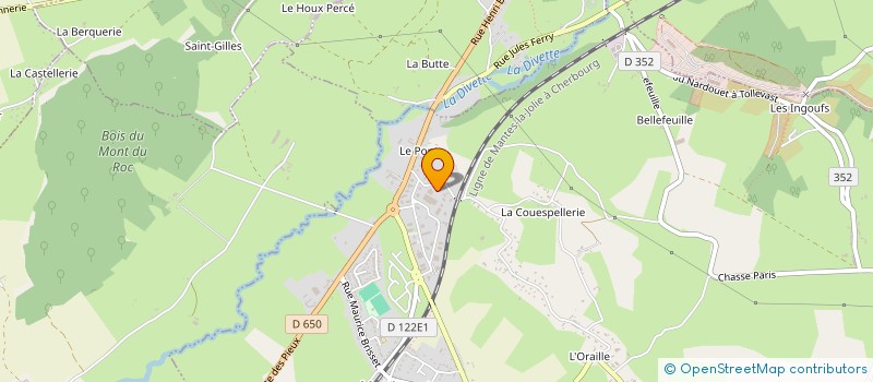 localisation de l'entreprise LES NORMANDISES à MARTINVAST