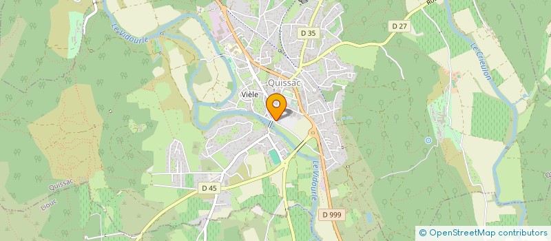 localisation de l'entreprise LES NORMANDS  QUISSAC