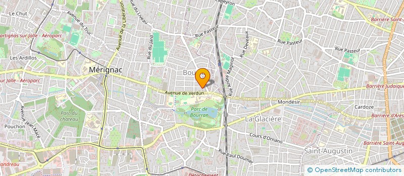 localisation de l'entreprise LES NOTES ITINERANTES  MERIGNAC