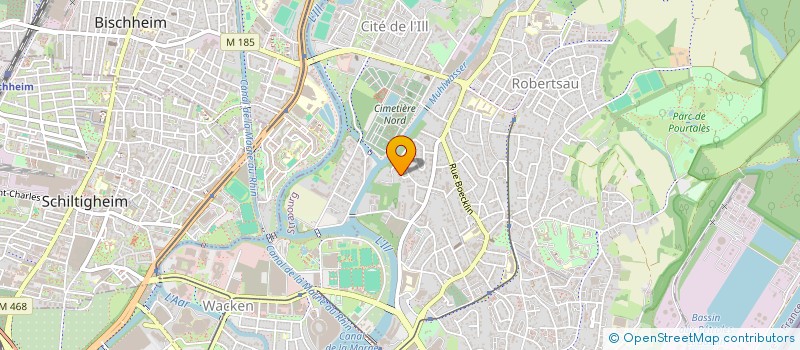 localisation de l'entreprise LES NOUDEM à STRASBOURG