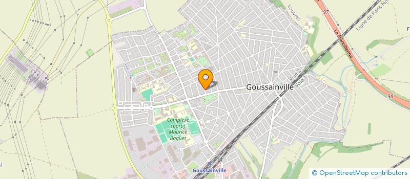localisation de l'entreprise LES NOUES à GOUSSAINVILLE