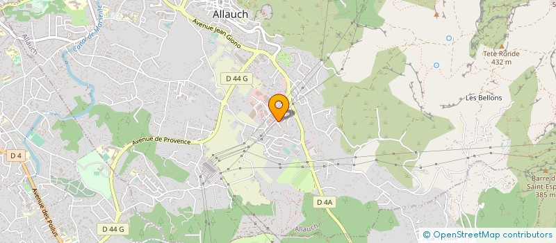 localisation de l'entreprise LES NOUGATS D'ALLAUCH à ALLAUCH