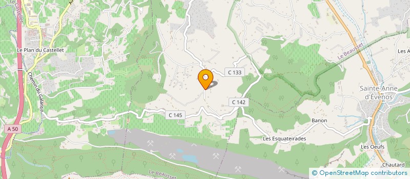 localisation de l'entreprise LES NOUNOUS DES ERRANTS à LE BEAUSSET