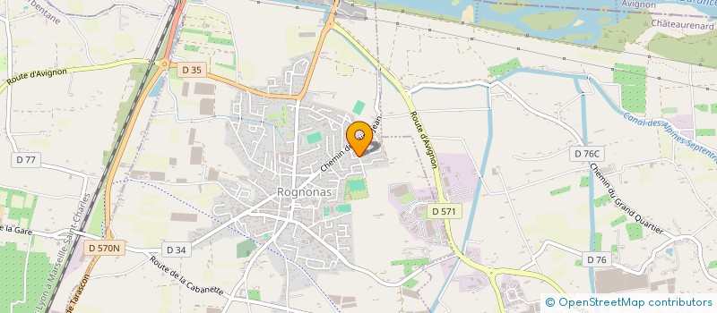 localisation de l'entreprise LES NOURRIS SONS  ROGNONAS