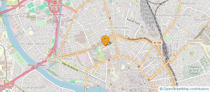 localisation de l'entreprise LES NOUS à TOULOUSE