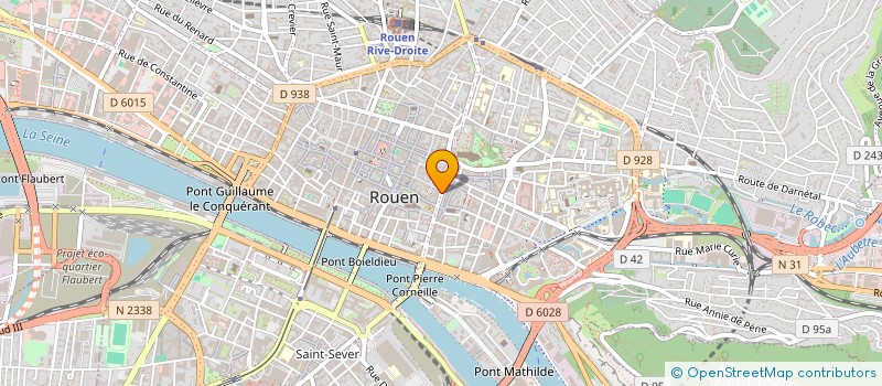 localisation de l'entreprise LES NOUVEAUX AMIS DES ARTS DIFFUSION à ROUEN