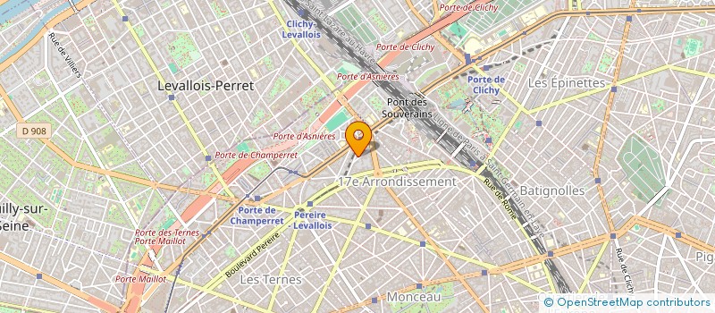 localisation de l'entreprise LES NOUVEAUX ARCHIS  PARIS
