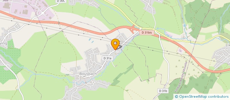 localisation de l'entreprise LES NOUVEAUX ATELIERS  BOUSBACH