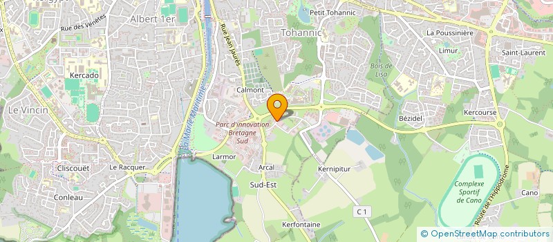 localisation de l'entreprise LES NOUVEAUX CHATEAUX à VANNES