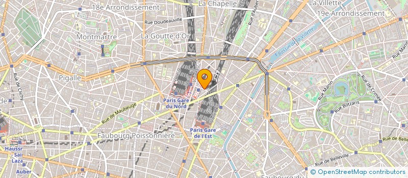 localisation de l'entreprise LES NOUVEAUX COMPAGNONS DU BATIMENT  PARIS