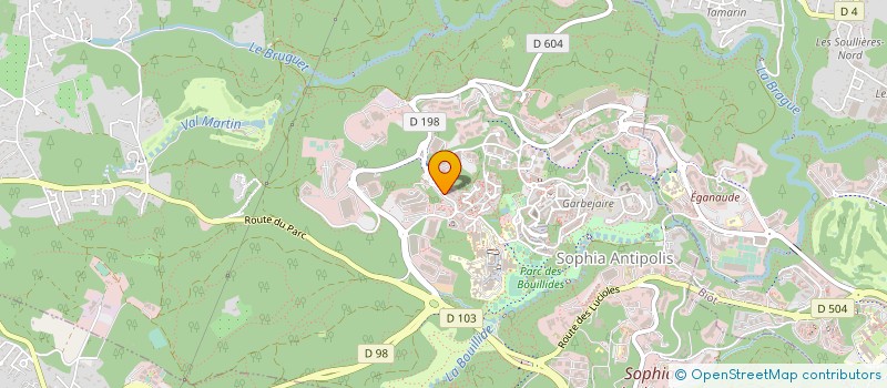 localisation de l'entreprise LES NOUVEAUX CONCEPTEURS  GRASSE