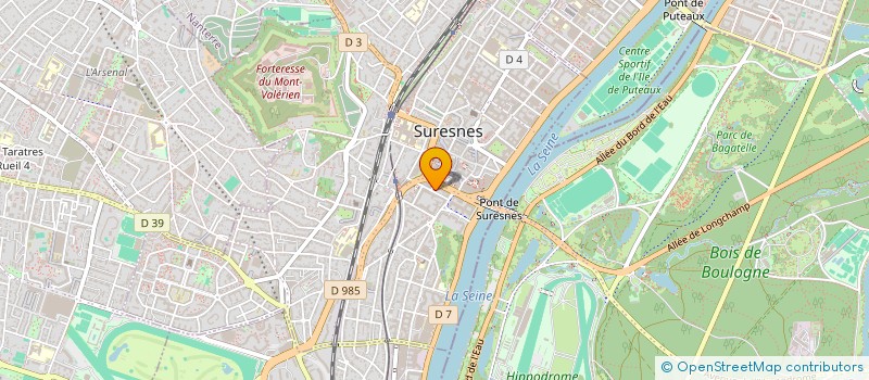 localisation de l'entreprise LES NOUVEAUX COURTIERS à SURESNES