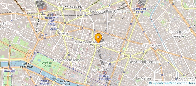 localisation de l'entreprise LES NOUVEAUX DEMOCRATES à PARIS