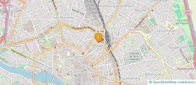 localisation de l'entreprise LES NOUVEAUX EDITEURS à TOULOUSE