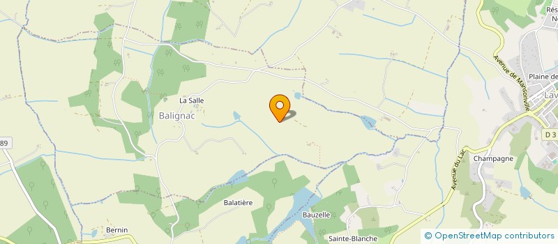 localisation de l'entreprise LES NOUVEAUX FABRICANTS à BALIGNAC