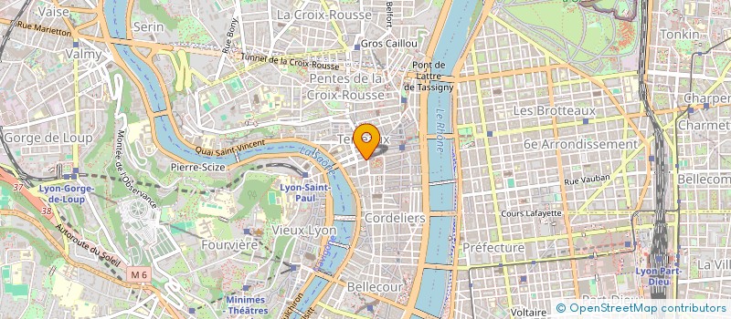 localisation de l'entreprise LES NOUVEAUX FABULISTES à LYON