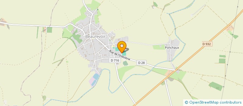 localisation de l'entreprise LES NOUVEAUX PAUVRES à BEAUREVOIR