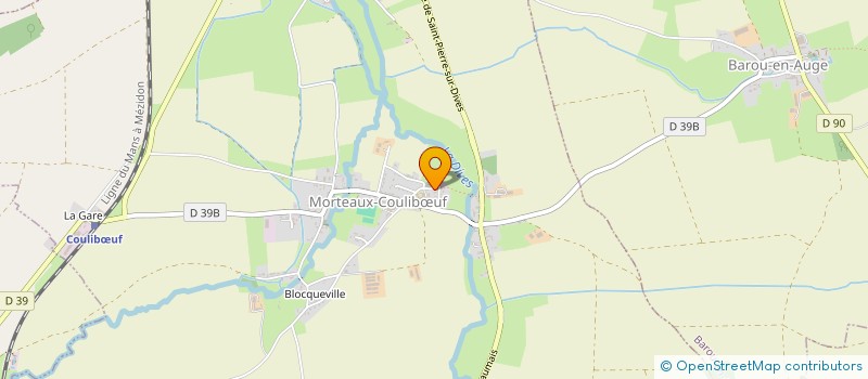 localisation de l'entreprise LES NOUVEAUX PAYSAGES  BEAUMAIS