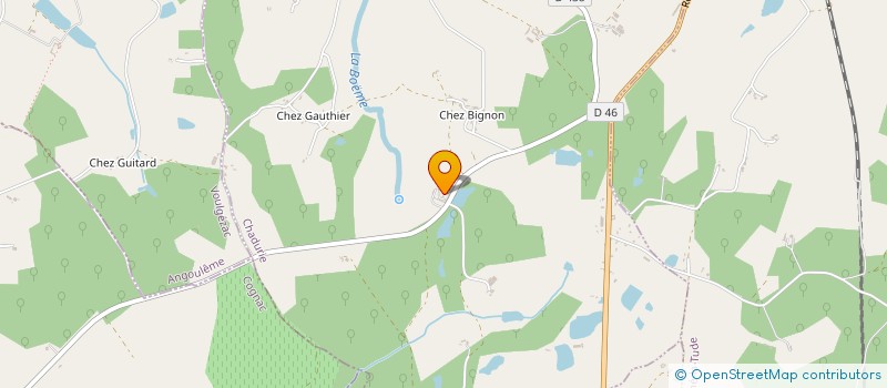 localisation de l'entreprise LES NOUVEAUX VERGERS DU FAURE à CHADURIE