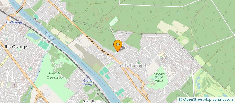 localisation de l'entreprise LES NOUVELLES à SOISY-SUR-SEINE