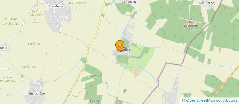 localisation de l'entreprise LES NOUVELLES ECURIES DE CHERISY à BOUTIGNY-PROUAIS