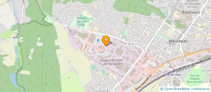 localisation de l'entreprise LES NOUVELLES JARDINERIES à COIGNIERES