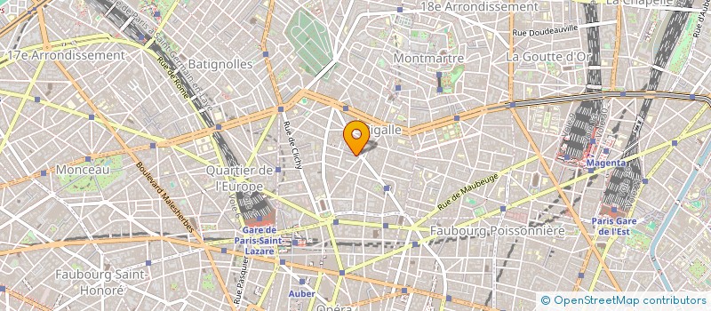 localisation de l'entreprise LES NOUVELLES NOTES EN BULLES  PARIS