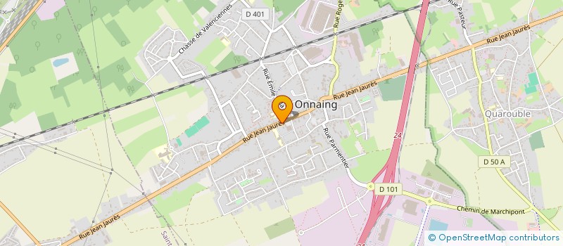 localisation de l'entreprise LES NOUVELLES ORCHIDEES D'ONNAING à ONNAING