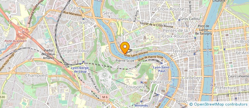 localisation de l'entreprise LES NOUVELLES SUBSISTANCES à LYON