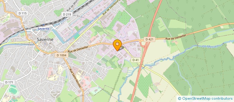 localisation de l'entreprise LES NOUVELLES TECHNIQUES DU NETTOYAGE  SAVERNE