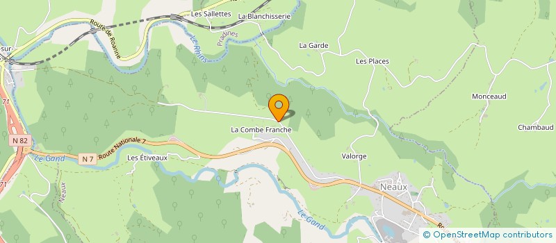 localisation de l'entreprise LES NOVALIENS  NEAUX