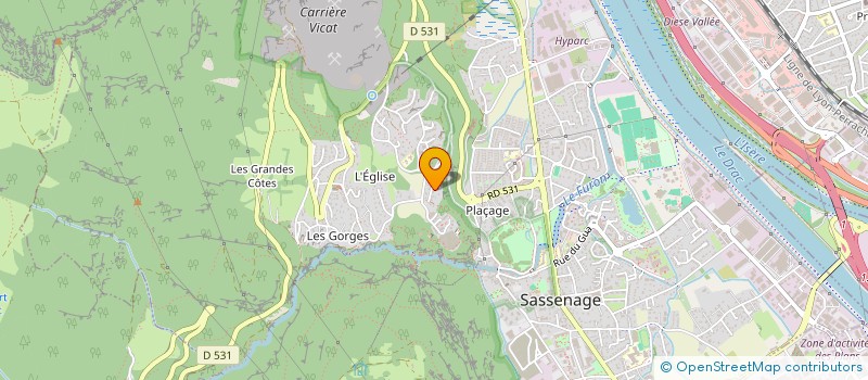 localisation de l'entreprise LES NOYERS à NOYAREY