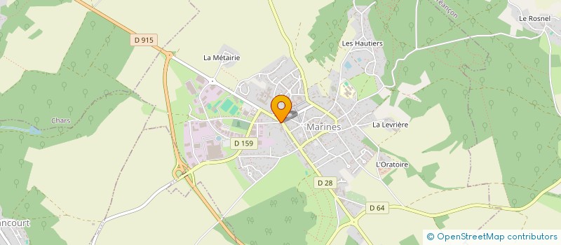 localisation de l'entreprise LES NUAGES BLANCS  MARINES