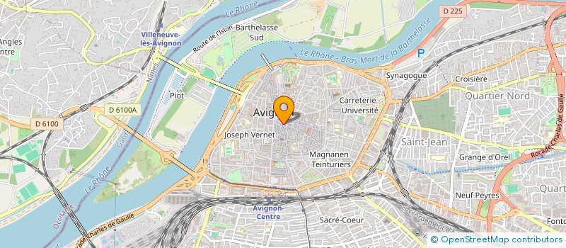 localisation de l'entreprise LES NUITS D'ADAM  AVIGNON