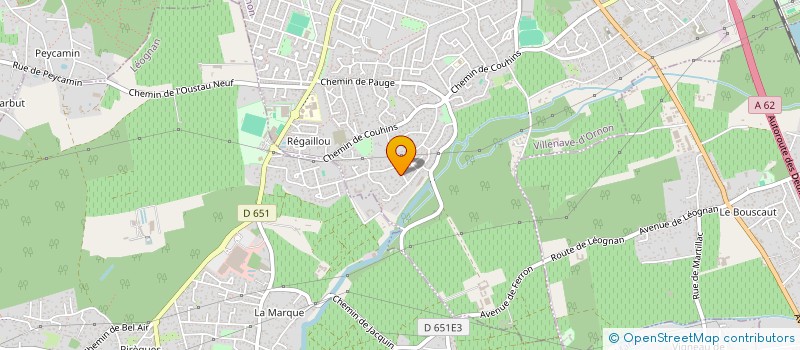 localisation de l'entreprise LES NUITS DU BOOGIE  VILLENAVE-D'ORNON