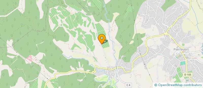 localisation de l'entreprise LES NUITS PHOTOGRAPHIQUES DE PIERREVERT  PIERREVERT